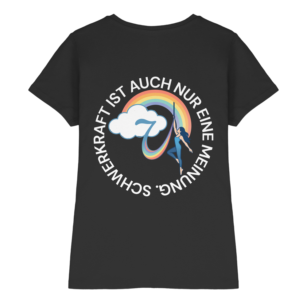 Damenshirt "Schwerkraft" - Ladies Premium Shirt