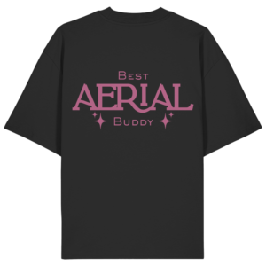 Unisex oversized "best aerial buddy" - Organic Oversize Shirt