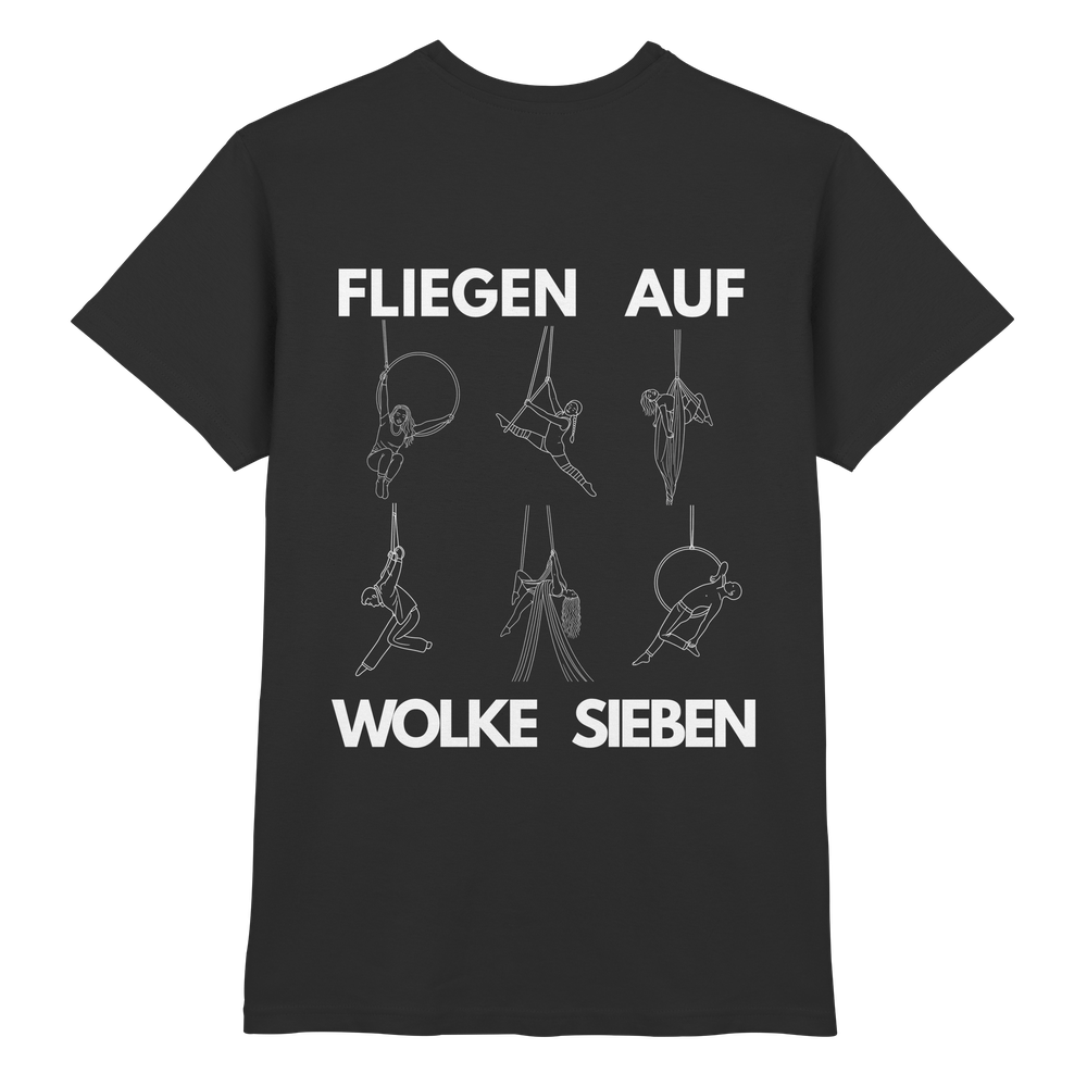 Unisex "fliegen auf wolke sieben" - Premium Shirt