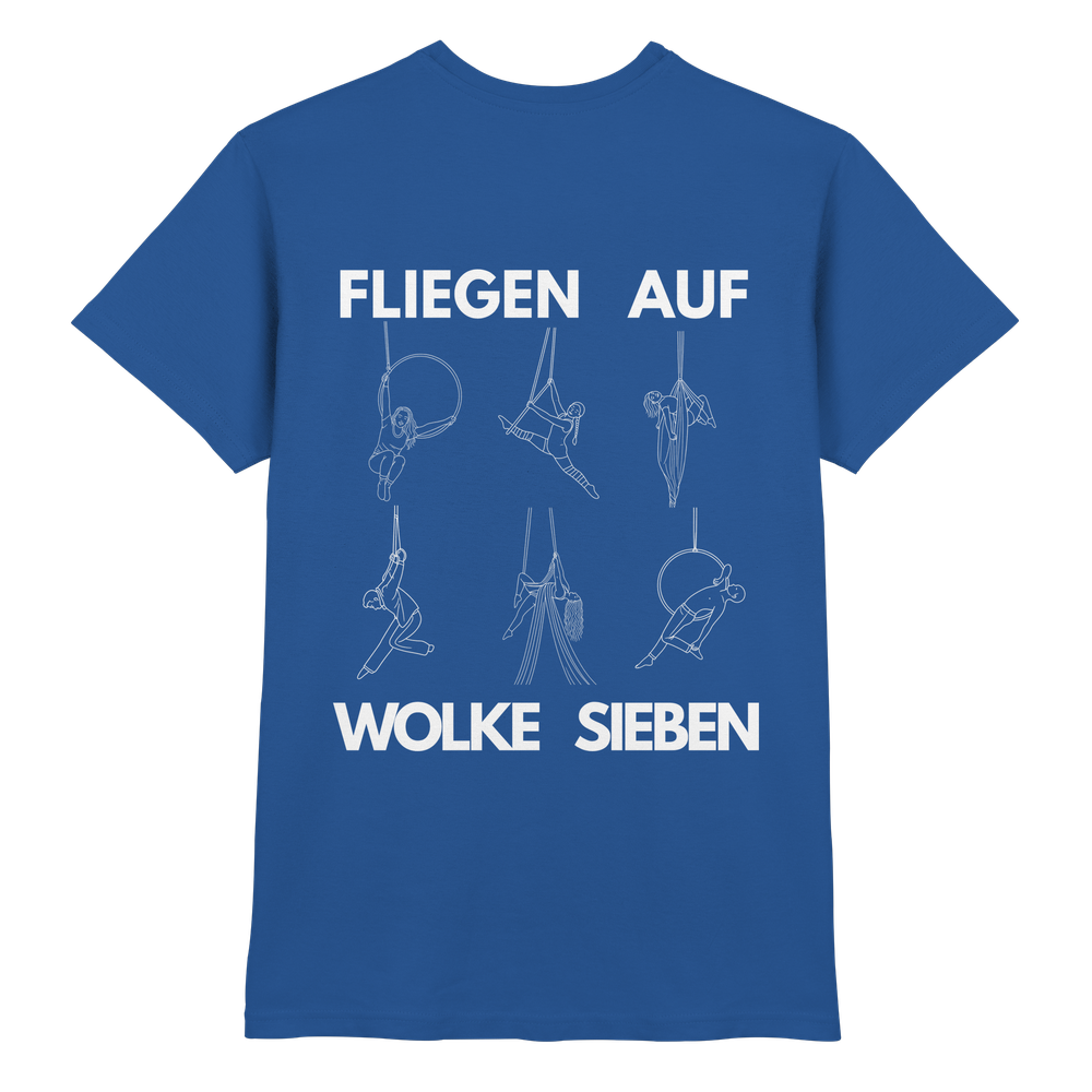 Unisex "fliegen auf wolke sieben" - Premium Shirt – Bild 8