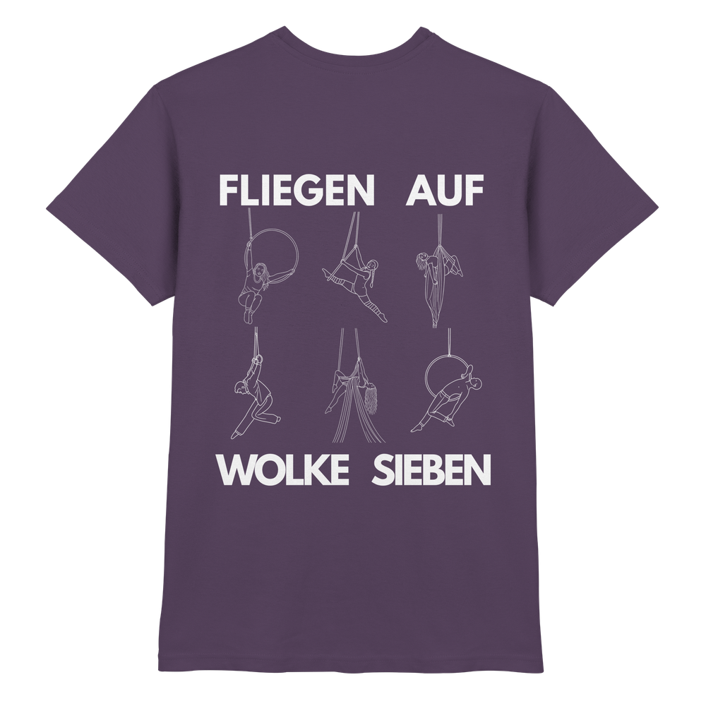 Unisex "fliegen auf wolke sieben" - Premium Shirt – Bild 12