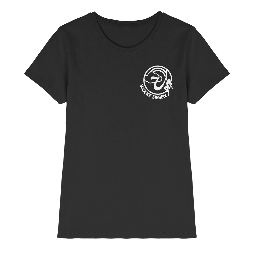 Damenshirt "Schwerkraft" - Ladies Premium Shirt – Bild 4